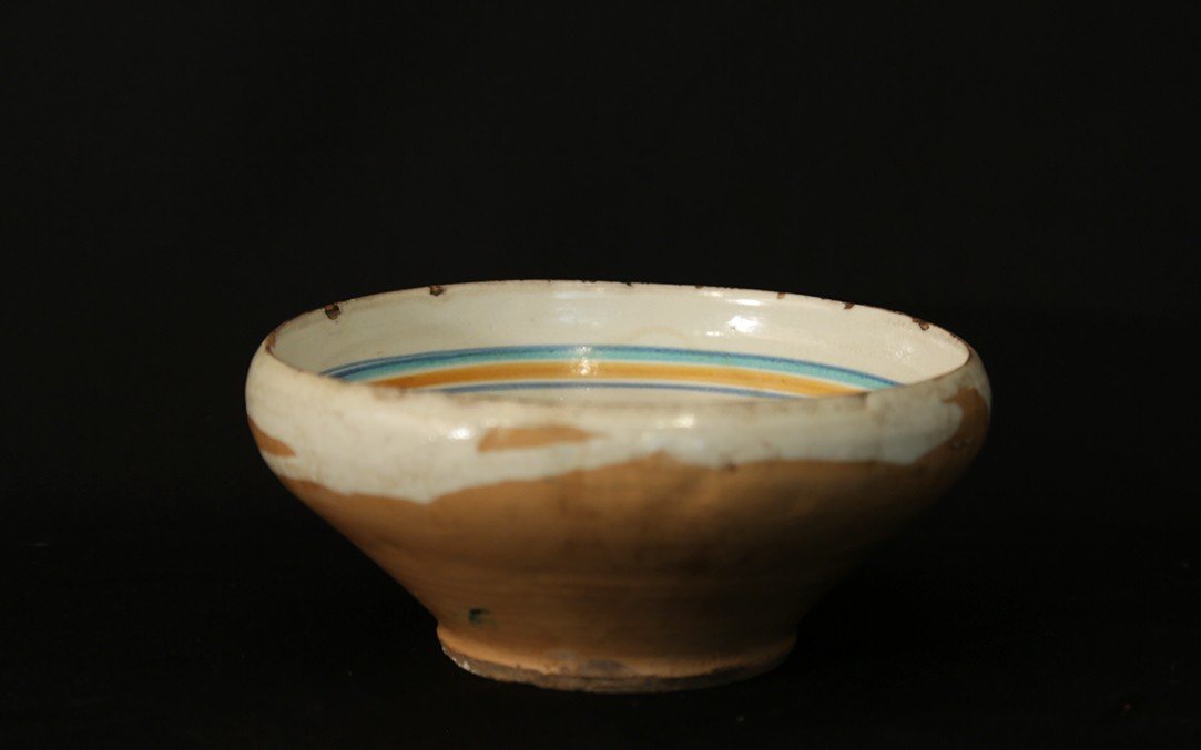 18th Century Majolica Bowl-photo-3