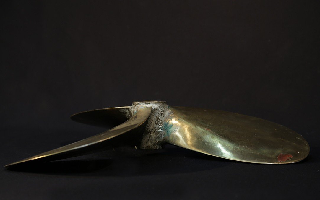 Hélice De Bateau, Bronze-photo-1