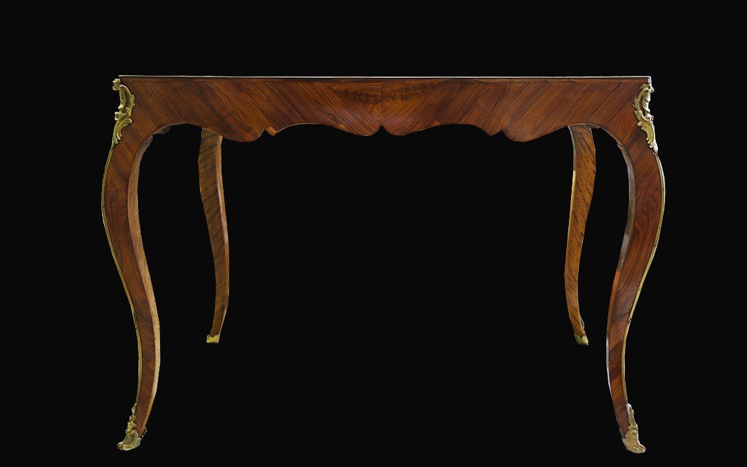 XVIIIth Century Inlaid Game Table, Louis XV-photo-3