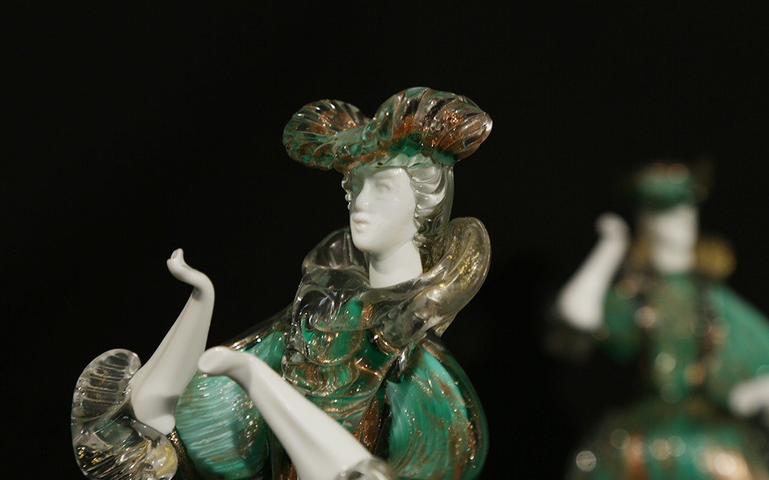 Murano Glass Figures, XXth Century-photo-1