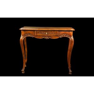 Small Louis XV Table, One Drawer, 18th Century