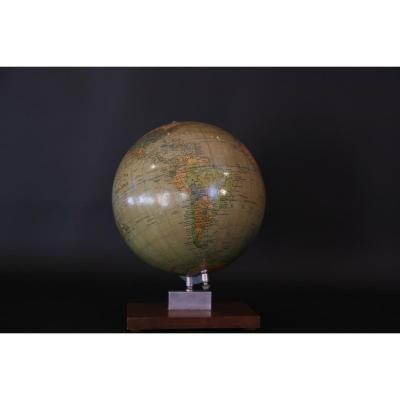 Earth Globe, 1960, Berolina, Poilitischer, Erdglobus