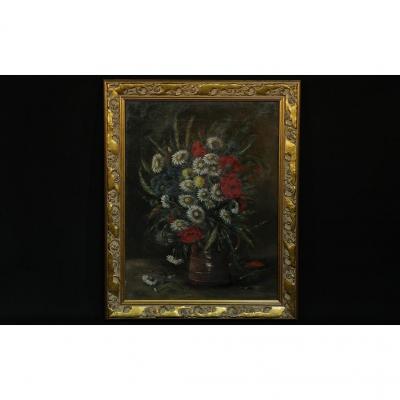 Still Life Signed Verschaeren Jean Antoine