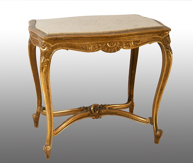  Table Ancienne Française Napoléon III d'époque 19ème Siècle.