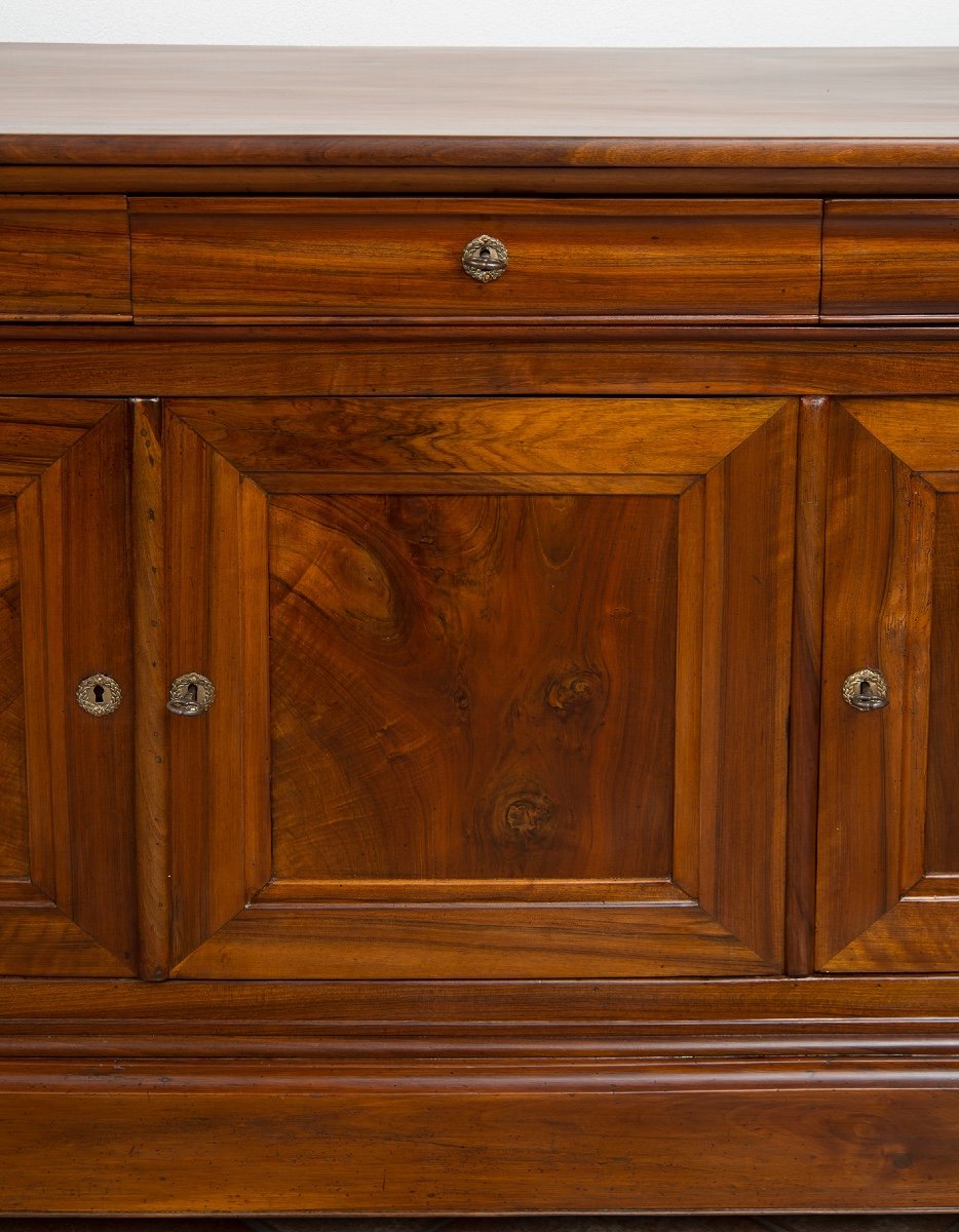 Antique French Sideboard Restored, 19th Century Period.-photo-2