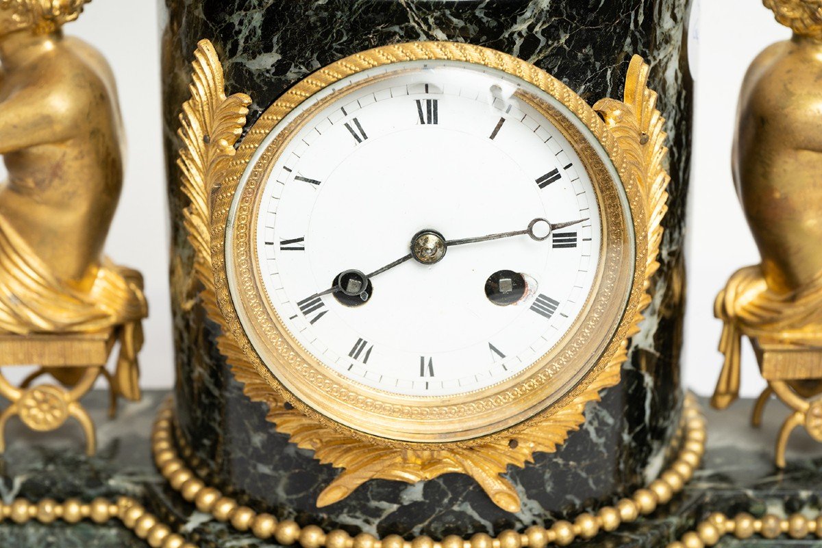 Antique Napoleon III French Clock 19th Century Period.-photo-3