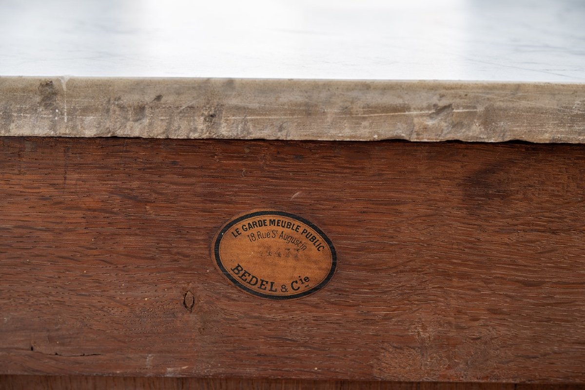 Antique Charles X French Chest Of Drawers, 19th Century.-photo-1