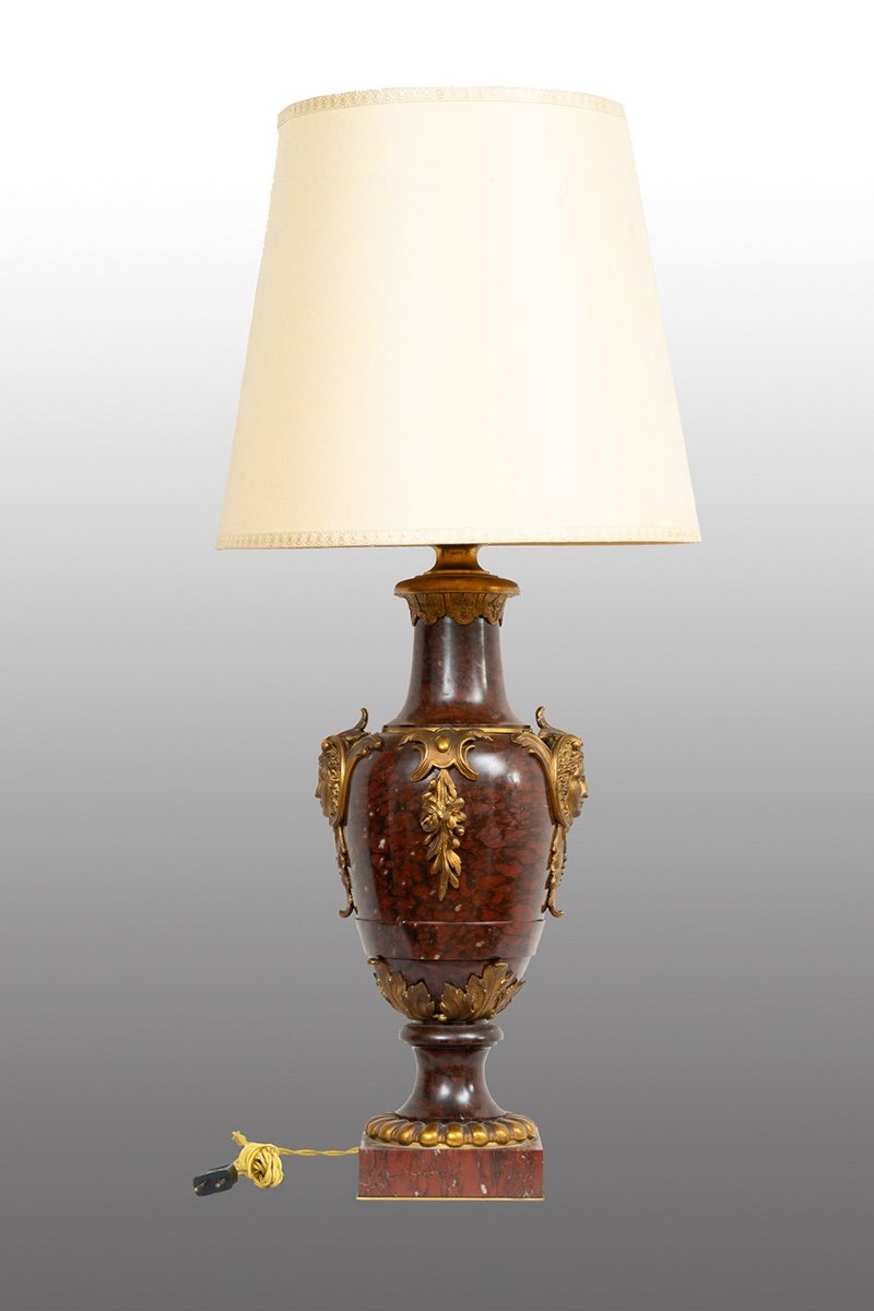 Antique Napoleon III French Lamp 19th Century Period.