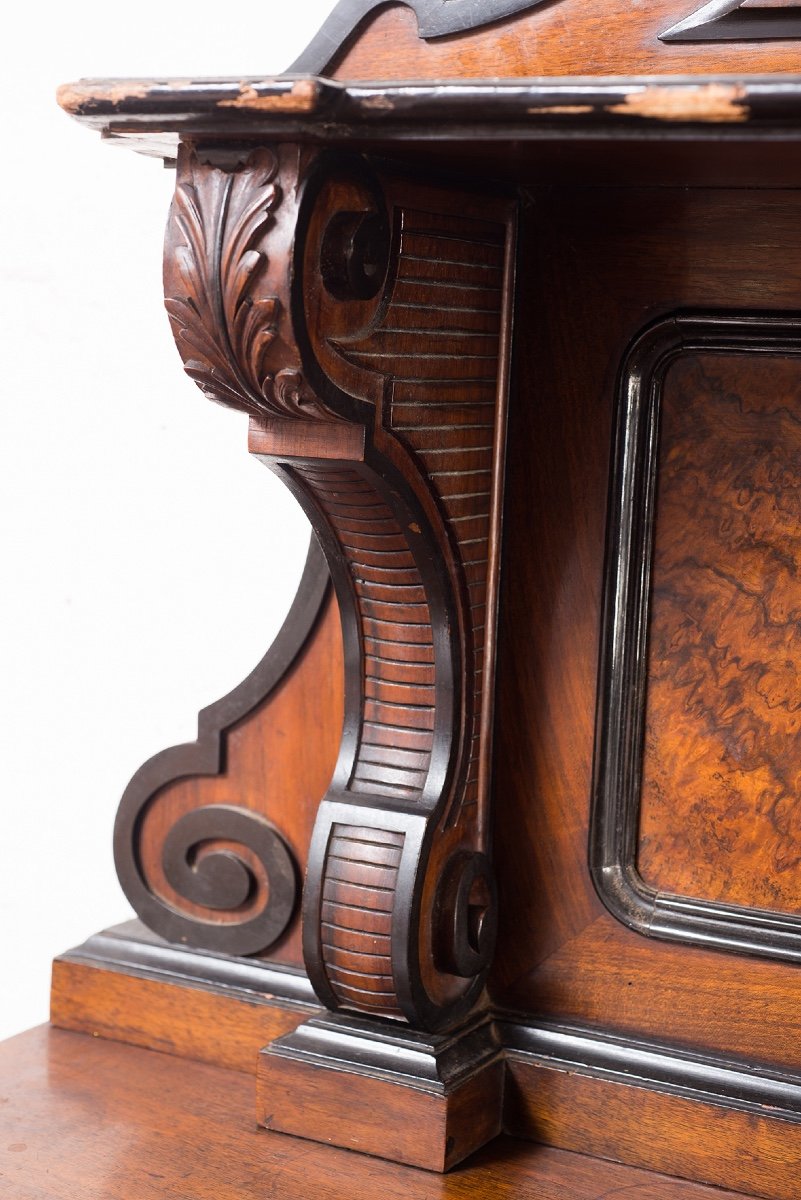 Pair Of Old Buffets In Walnut France 19th Century-photo-2