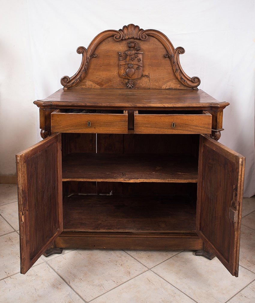 Old Napulitan Noble Buffet From The Nineteenth Century.-photo-4