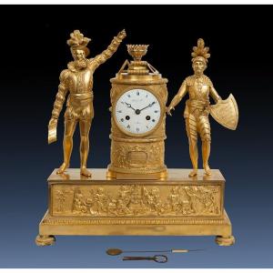 Old French Clock Period 19th Century.