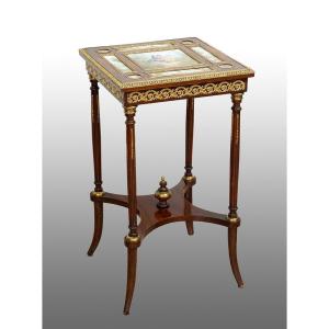 Antique Napoleon III Coffee Table, 19th Century Period.