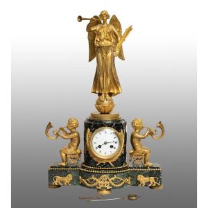 Pendule Ancienne Française Napoléon III, époque 19ème Siècle.