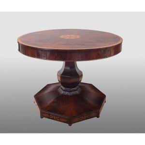 Old Neapolitan Table Smith Style Epoque 19th Century.