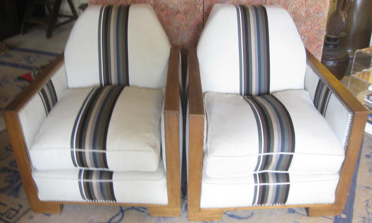 Fauteuils Art Deco (paire)