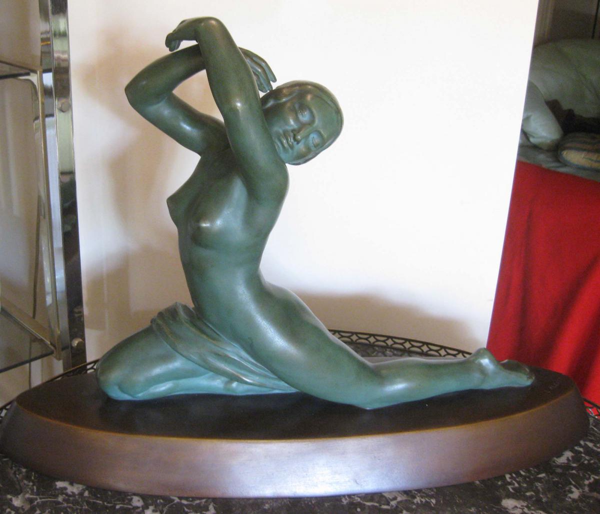 Sculpture Terre Cuite (l.alliot)