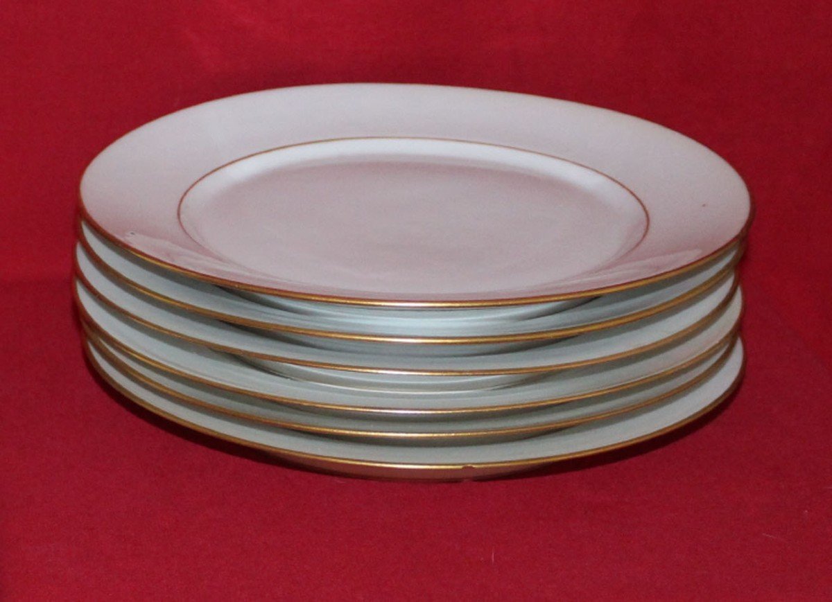 Porcelain Paris 6 Plates