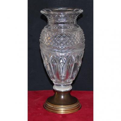 Napoleon III Crystal Vase