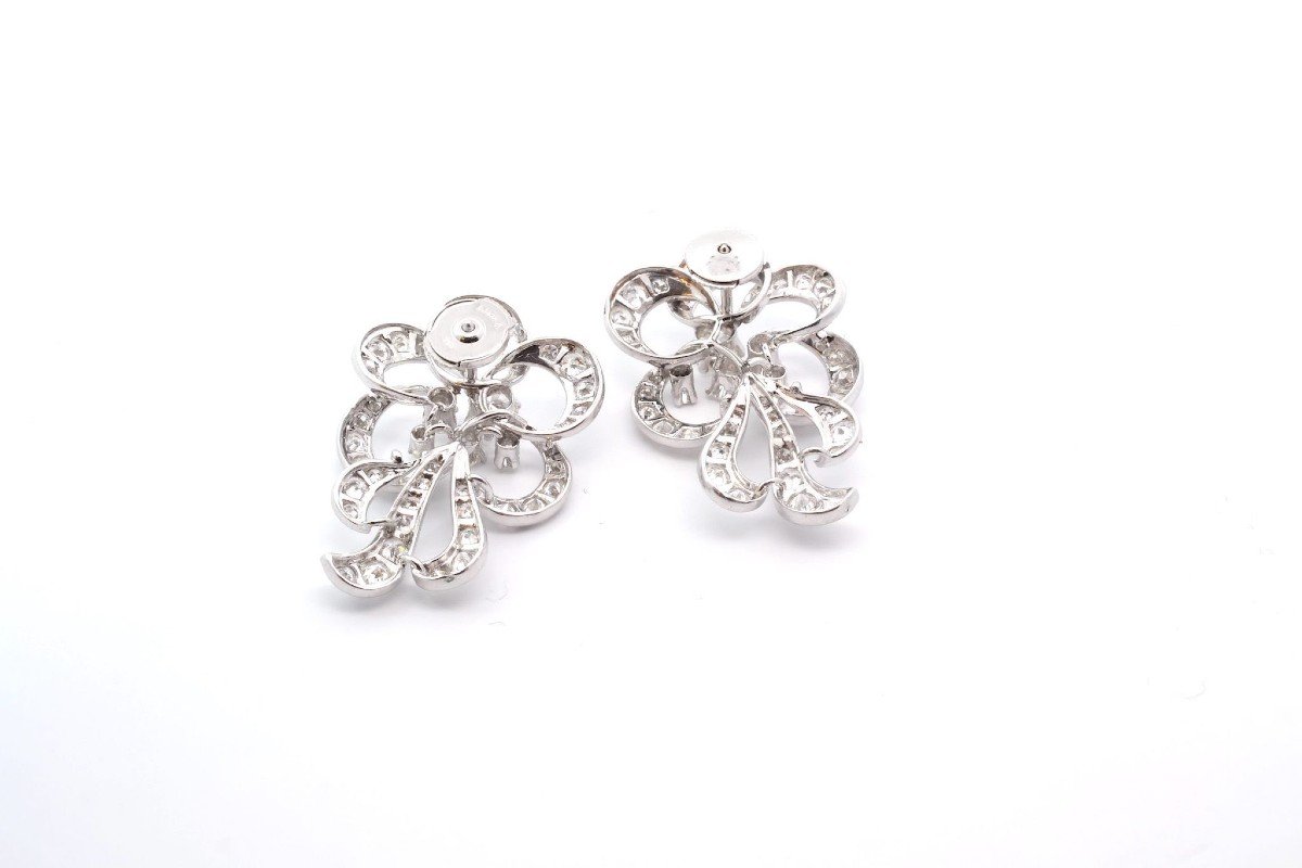 50s Diamond Earrings-photo-3