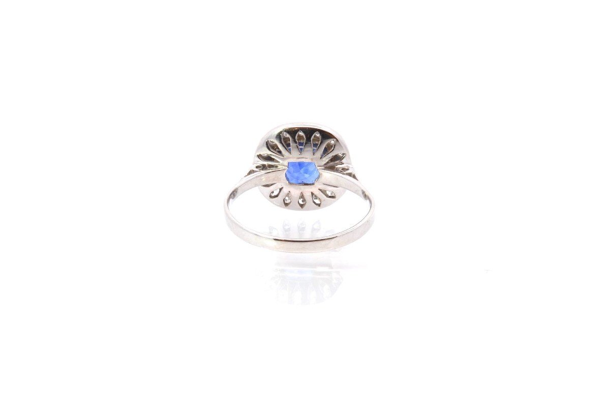 Vintage Sapphire Diamond Ring-photo-1