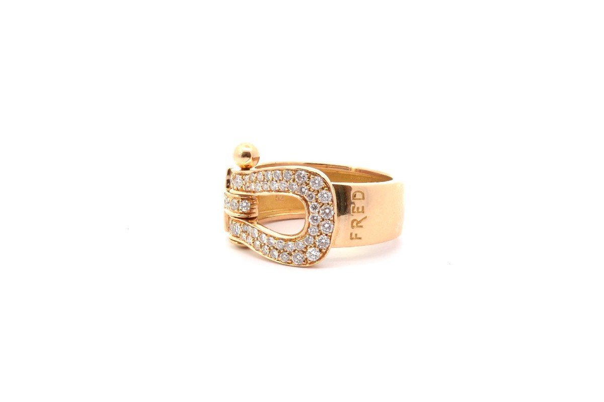 Bague Fred Diamants En Or Jaune 18k