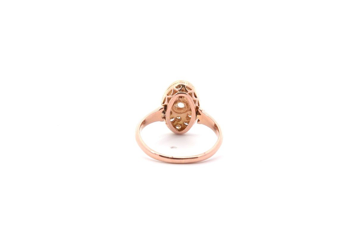 Bague Vintage Diamants En Or 18k-photo-1