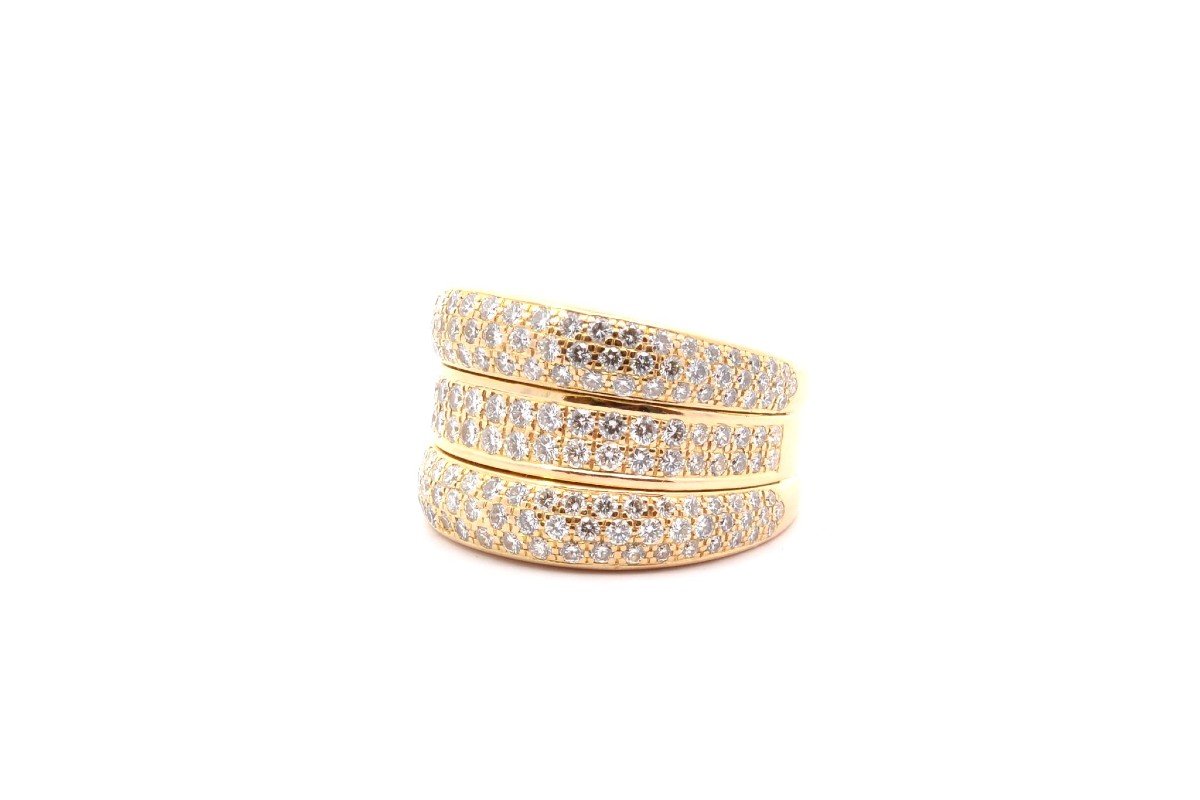 Bague Chopard Strada Diamants En Or 18k