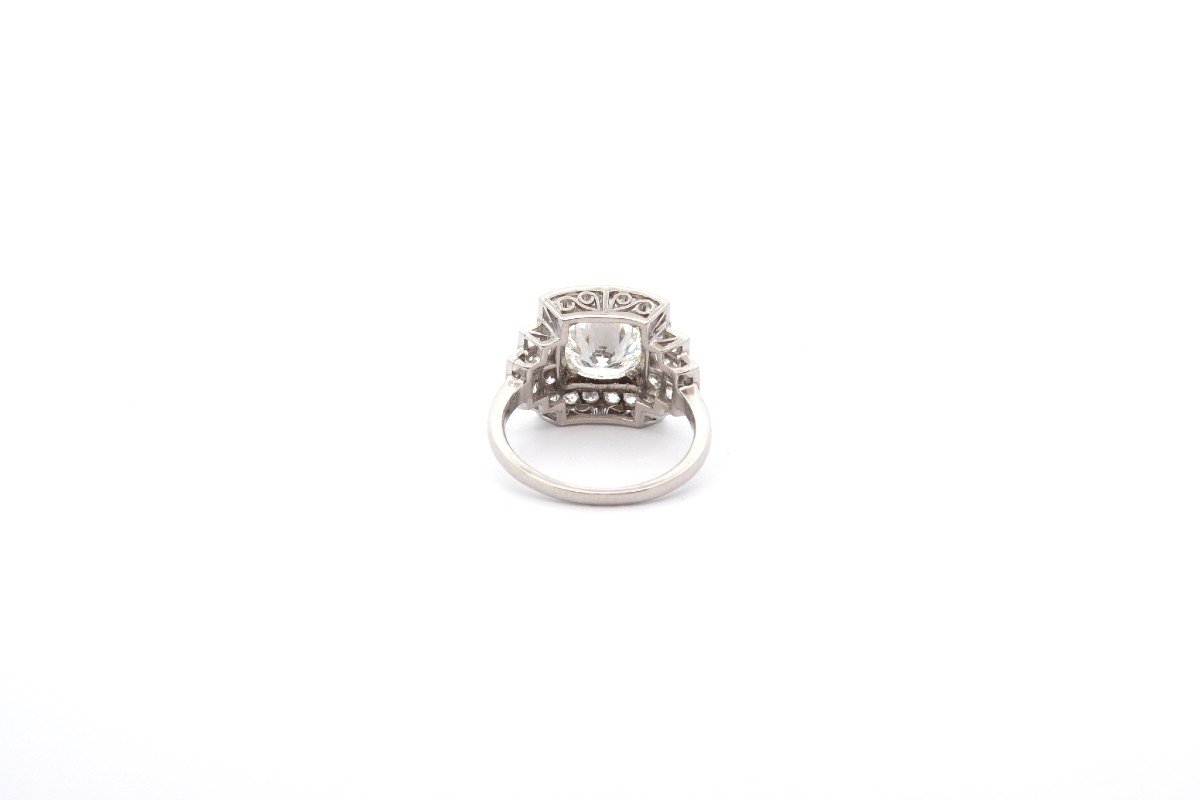 Art Deco Diamond Ring H/vvs2 1.85cts-photo-1