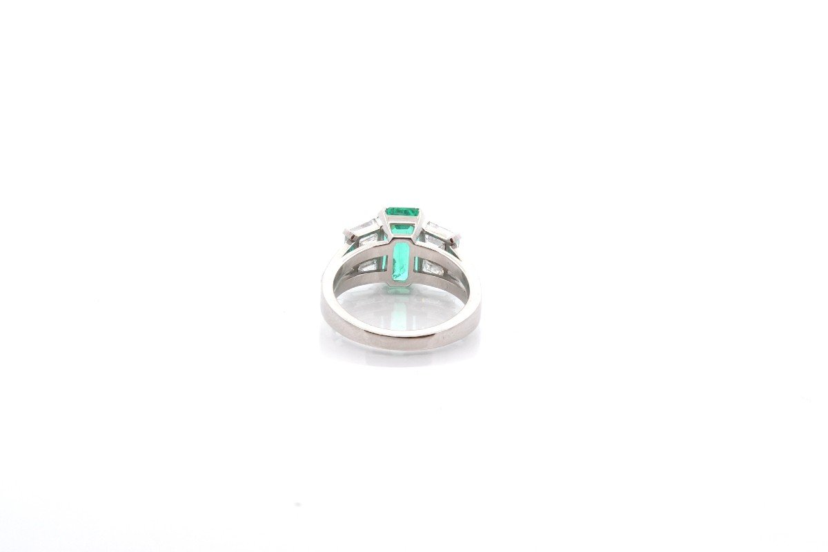 2.56ct Colombian Emerald And Diamond Ring-photo-1