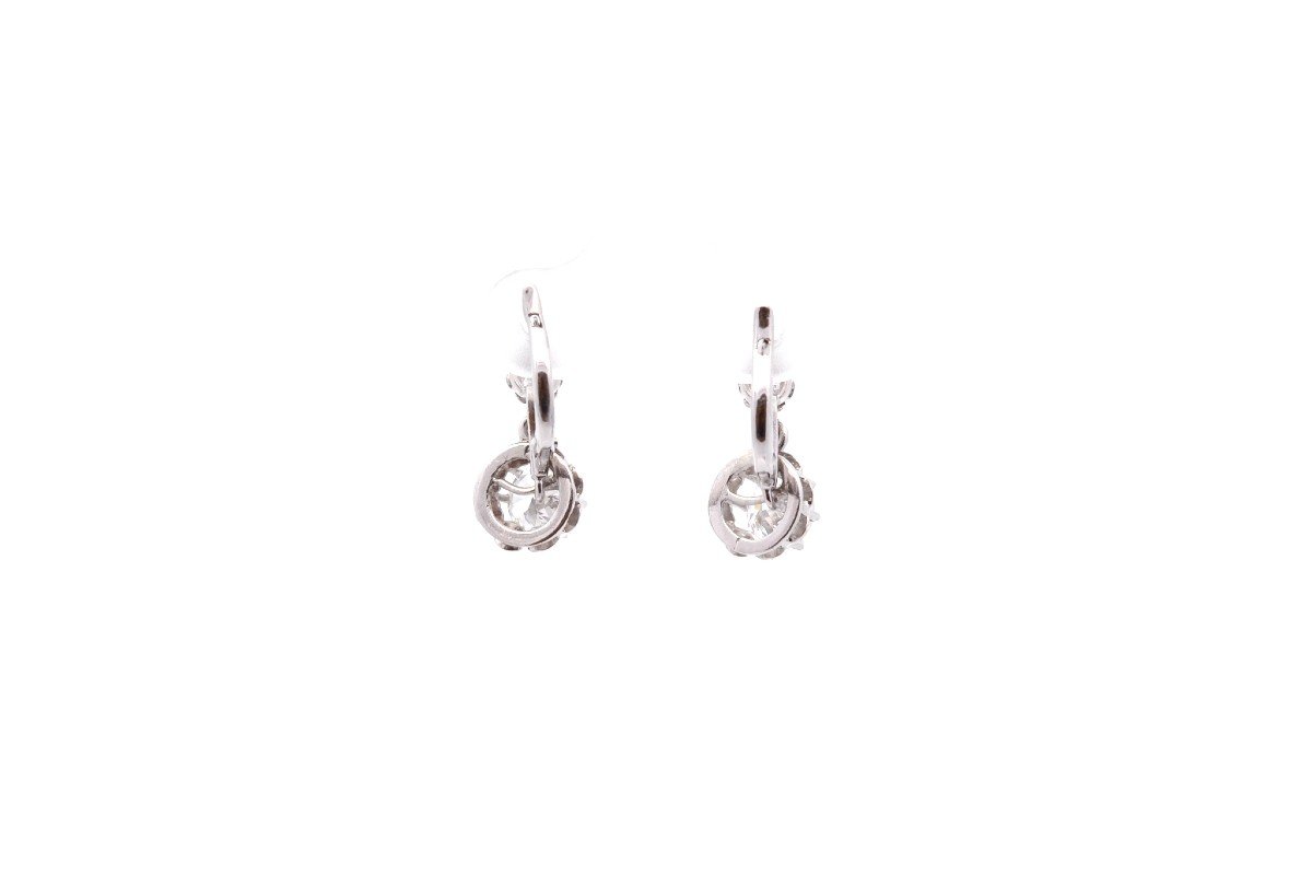 Boucles D’oreilles Vintage Diamants-photo-3