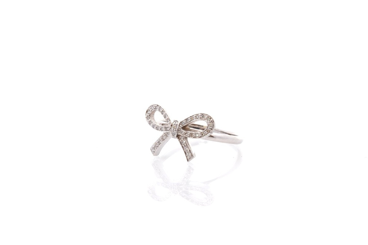 Tiffany & Co Diamond Knot Ring-photo-4