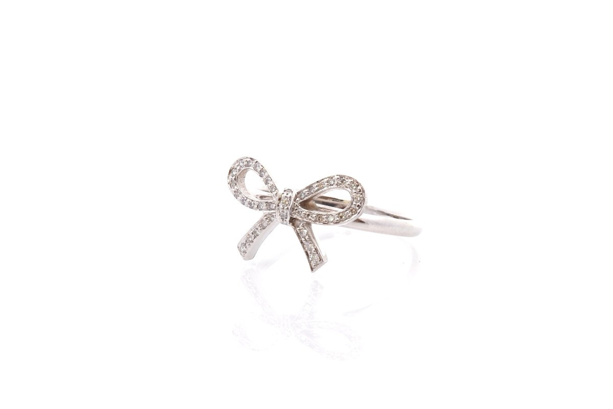 Tiffany & Co Diamond Knot Ring