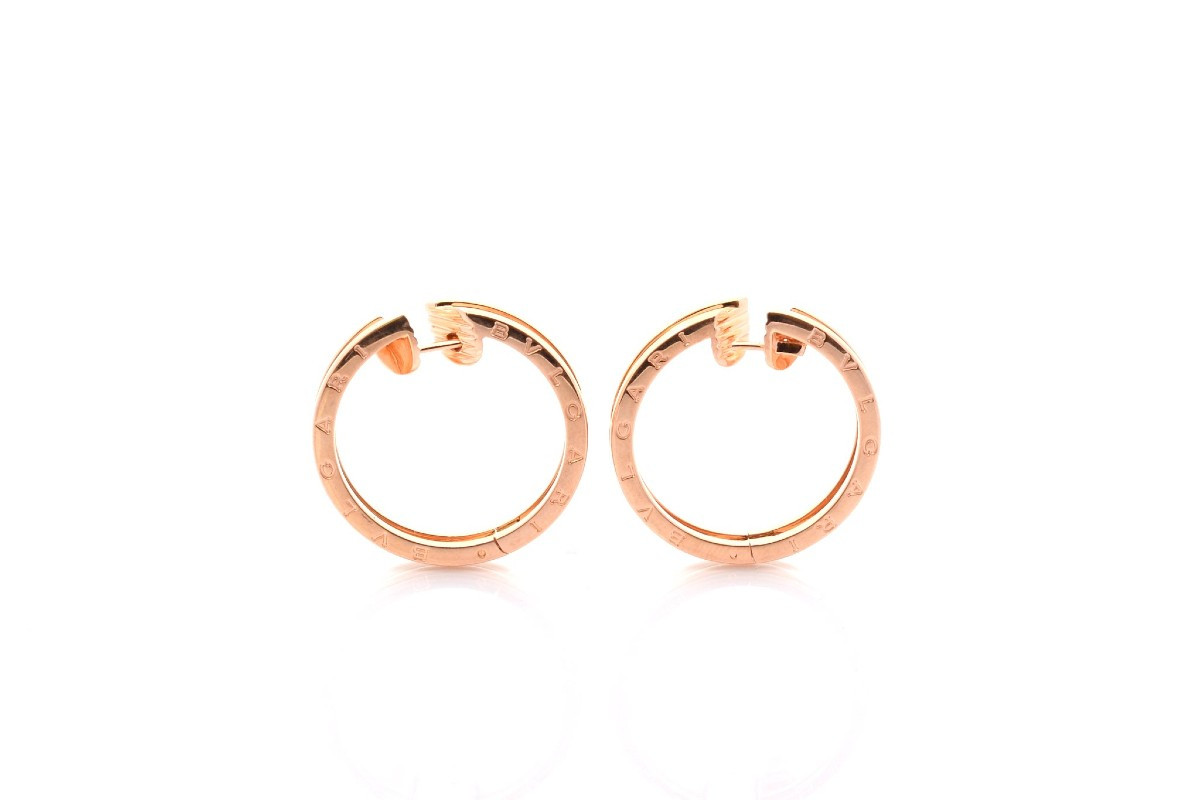 Bulgari B.zero 1 Earrings In 18k Gold