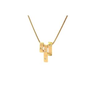 Collier H. Stern En Or Jaune 18k Et Diamants