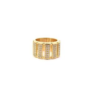 18k Yellow Gold Diamond Ring