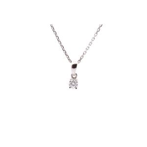 18k White Gold Diamond Necklace