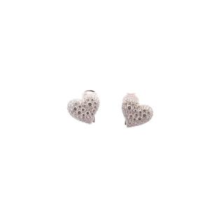 Koenig Diamond Earrings In 18k Gold