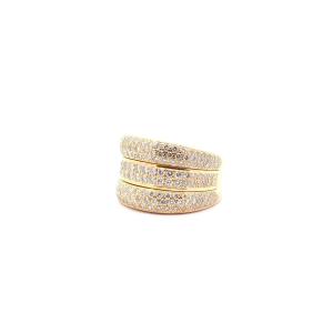 Chopard Strada Diamond Ring In 18k Gold