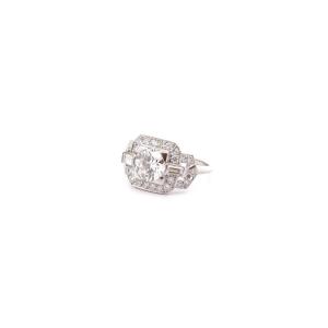 Bague Vintage Diamant 1,37cts G/si2