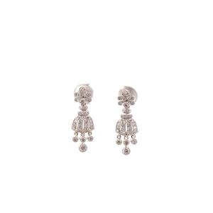 Boucles D’oreilles Vintage Diamants