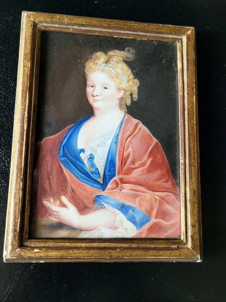  Portrait de Dame - Pastel   XVIIIe Si&egrave;cle