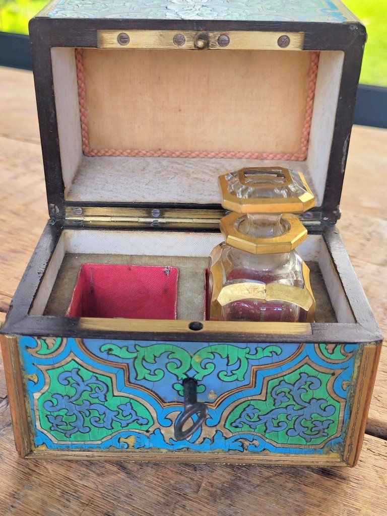 Scents Box - Boulle Marquetry - 19th Century-photo-3