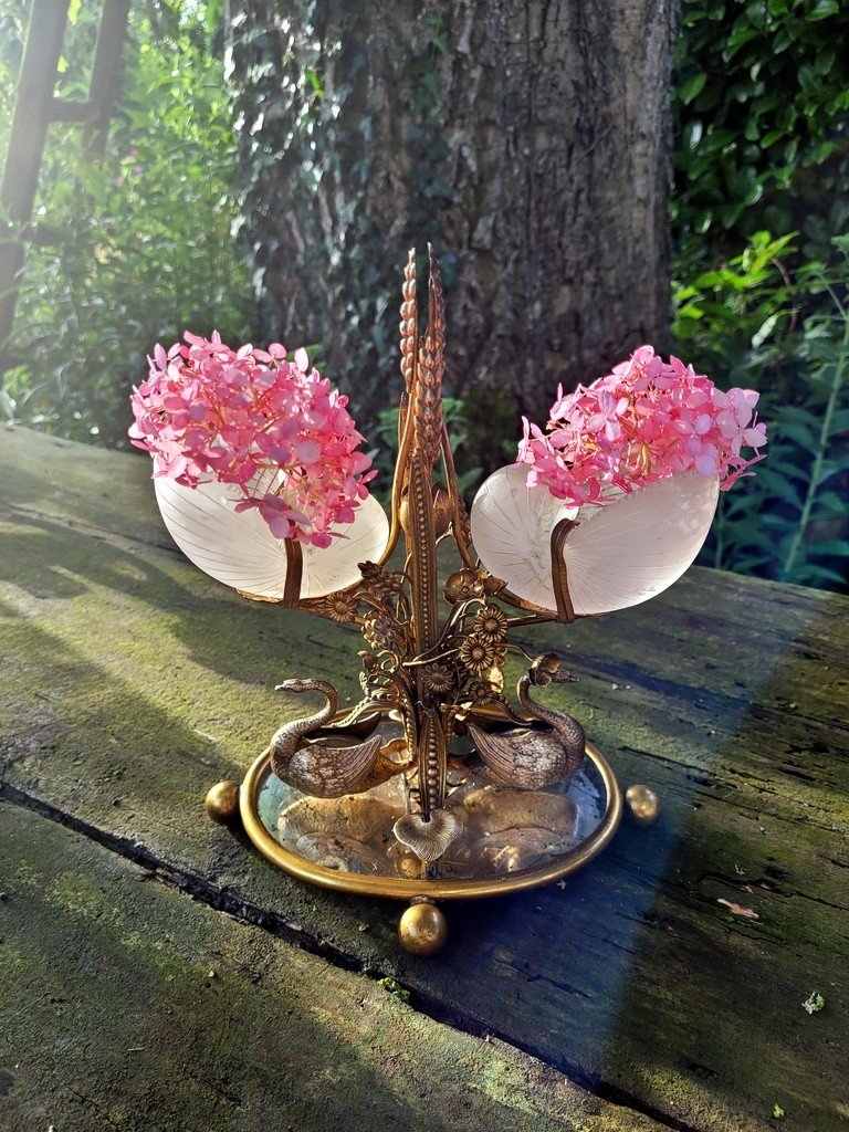   Flower Girl Centerpiece - 19th Century 