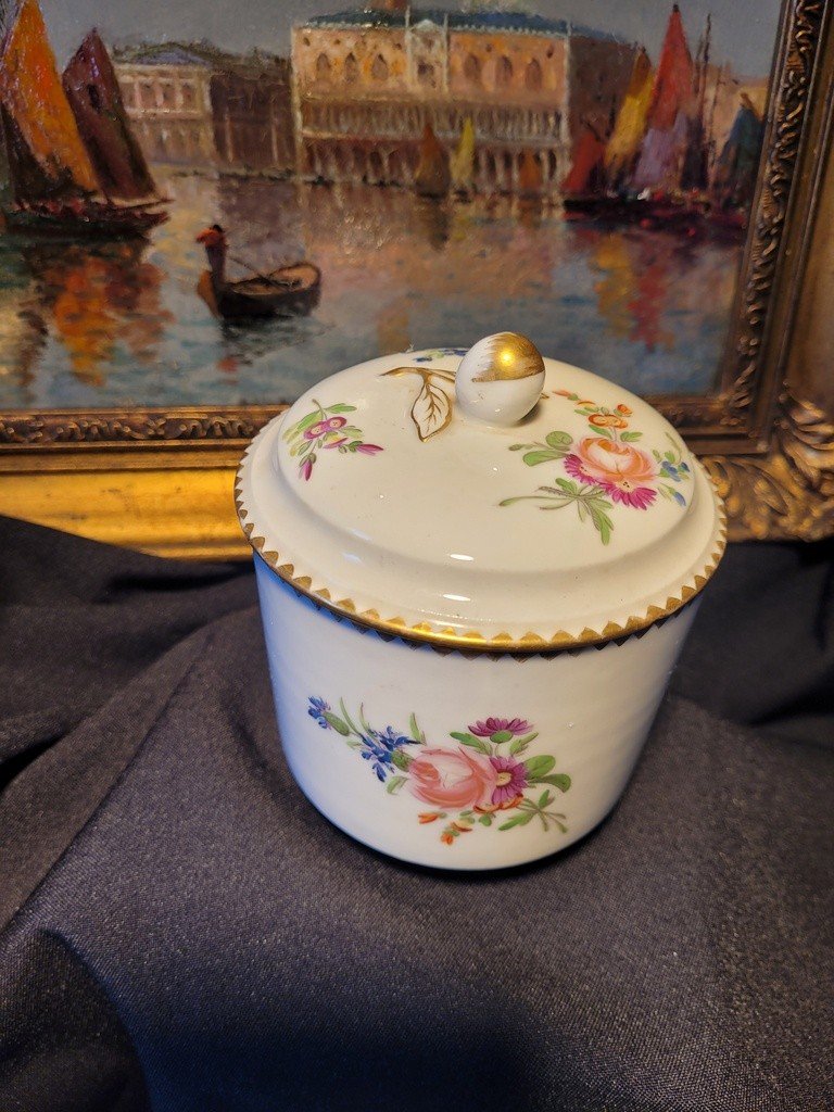  Lille - Manufacture Royale Au Dauphin - 18th Century Polychrome Porcelain Tea Service-photo-3