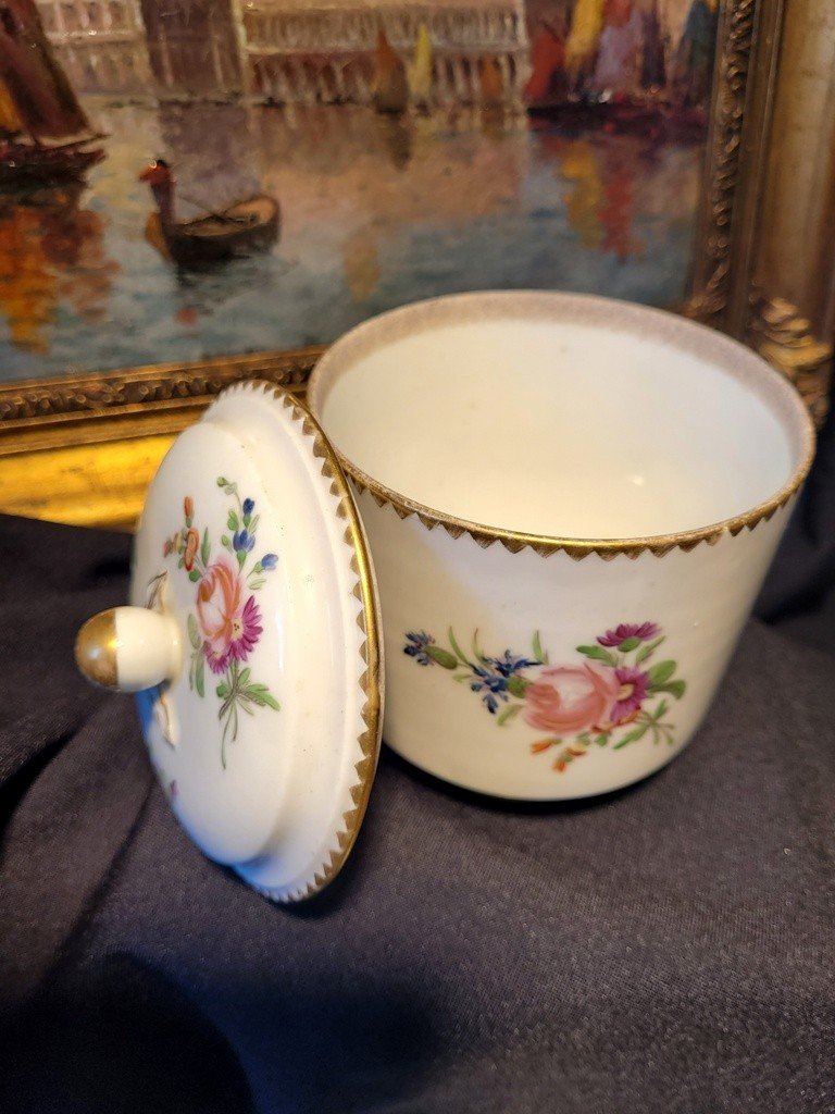  Lille - Manufacture Royale Au Dauphin - 18th Century Polychrome Porcelain Tea Service-photo-6