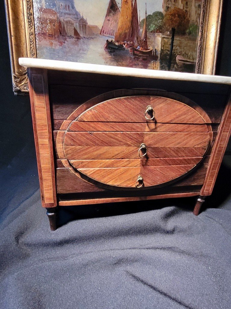 Commode de Ma&icirc;trise d&#039;&eacute;poque XVIIIe - XIXe Si&egrave;cle  -photo-2