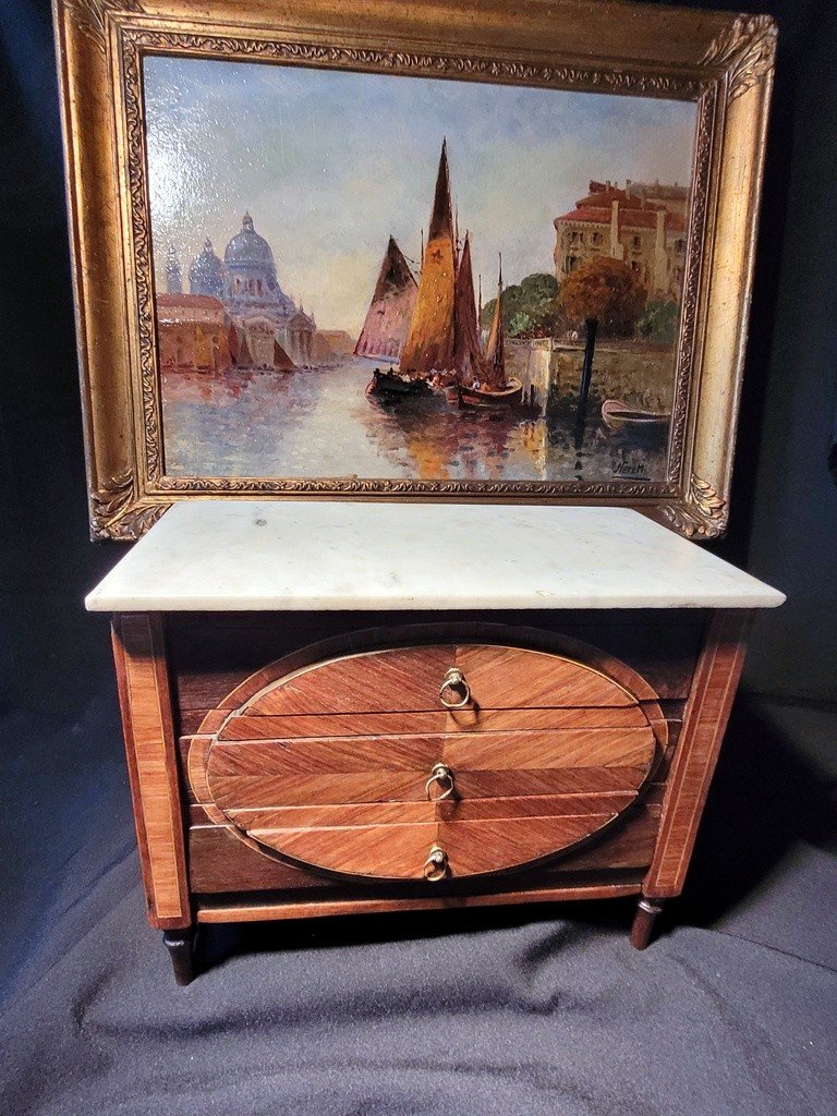 18th - 19th Century Master's Chest Of Drawers  