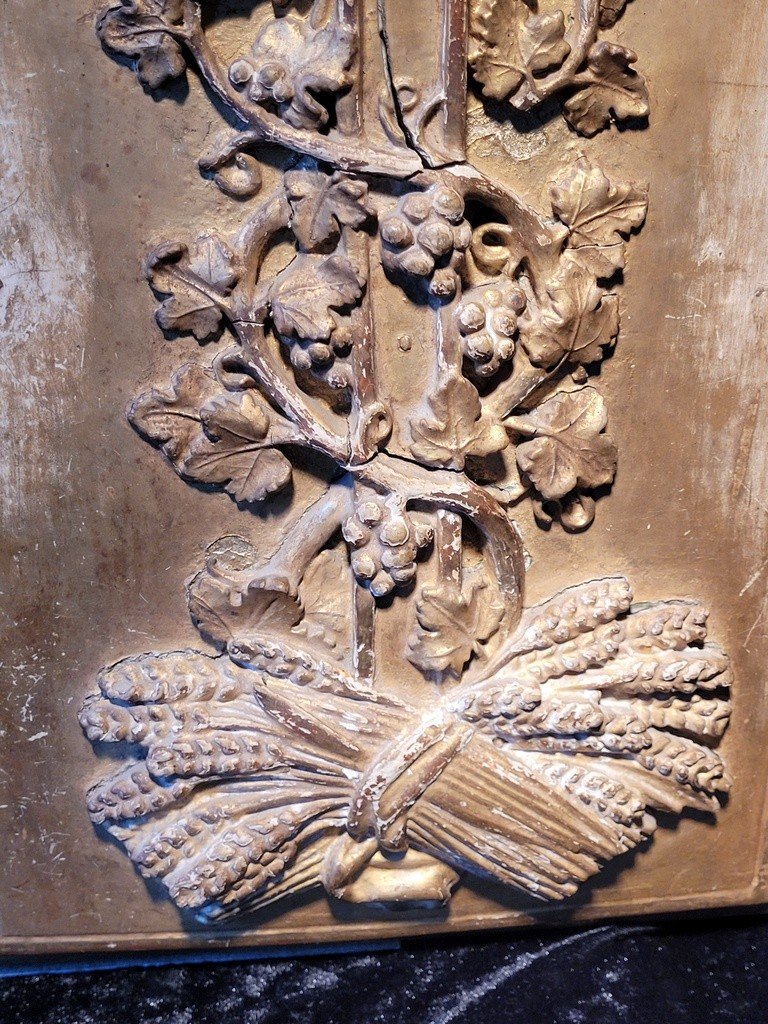  Porte de Tabernacle en Bois sculpt&eacute; dor&eacute;  - XVIIIe Si&egrave;cle-photo-4