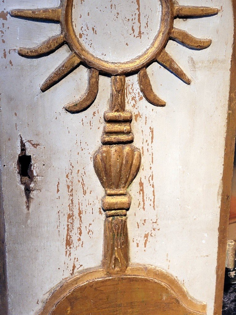   Porte de Tabernacle en Bois sculpt&eacute; dor&eacute; - XVIIIe Si&egrave;cle-photo-4