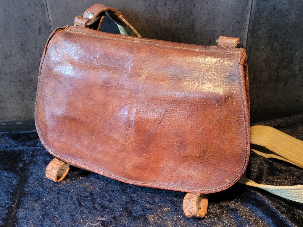  Leather "hand Warmer" Hunting Muff - 1900